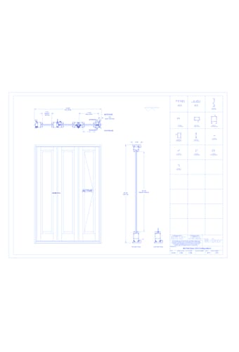 Bifold Door: BF1199A (3-0)
