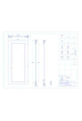 French Door: Single (FD9050) Outswing