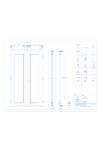 French Door: Double (FD9050) Outswing