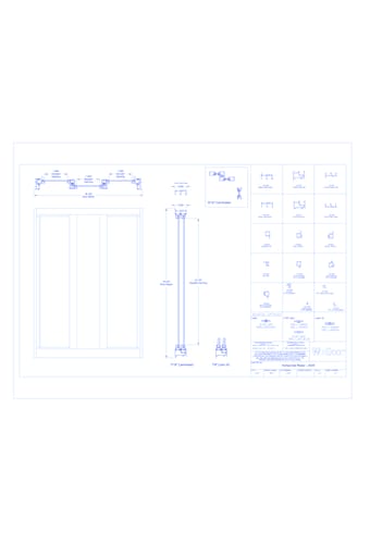 Horizontal Roller: 375 Estate Aluminum Horizontal Roller Window (XOX)