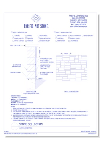 Altera Ledge Stone