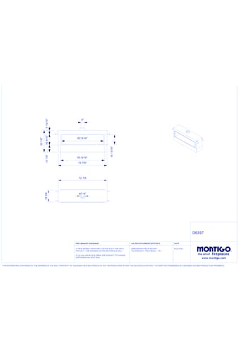 63" See Through - DISTINCTION Series (D6315ST) Luxury Residential Gas Fireplace 