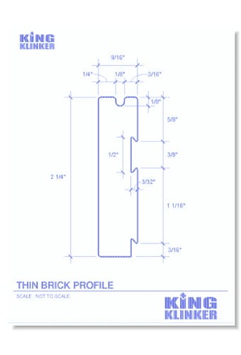 Brick Lath-Sheet: 37 - Thin Brick Profile