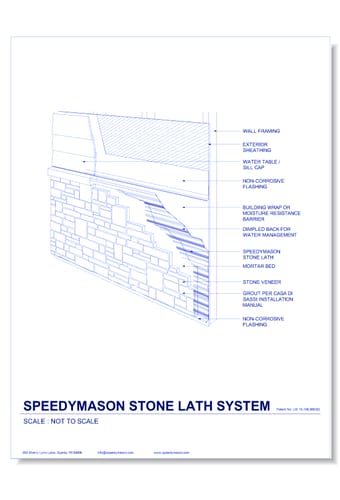Stone Lath-Sheet: 13 - Speedymason Stone Lath System