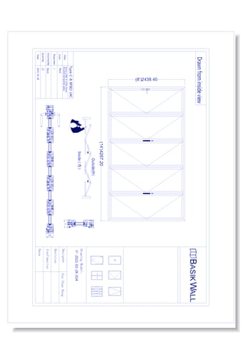 Bi-Fold Patio Door: 5 Panel (Model NF-2021-02-28-014)
