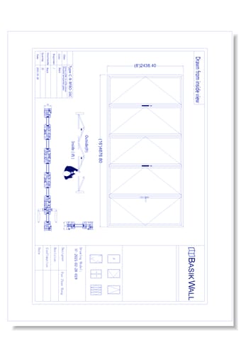 Bi-Fold Patio Door: 5 Panel (Model NF-2021-02-28-019)