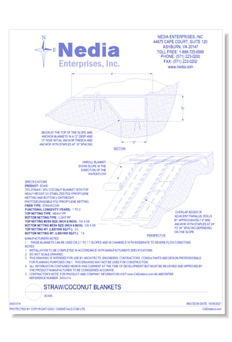 Straw/Coconut Blanket: SC400