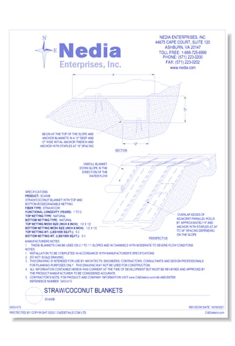 Straw/Coconut Blanket: SC400B