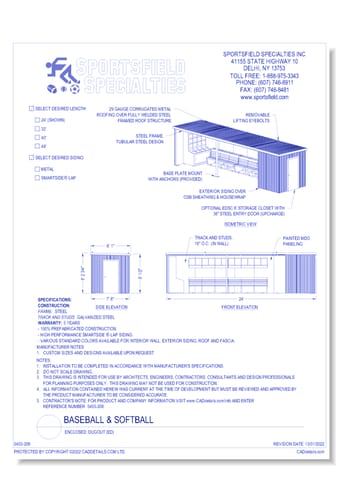 Enclosed: Dugout (ED)