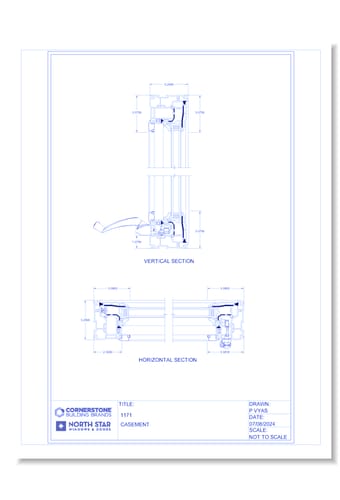 1000 Series - 1171 Casement Window