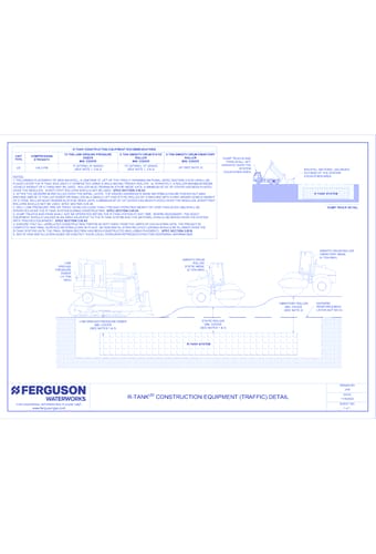 R-Tank UD Construction Load (Traffic) Detail