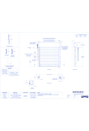 RapidView® 999 - High Speed Metal Door