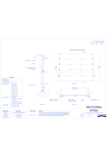 470 - Sectional Steel -Back Doors (Insulated)