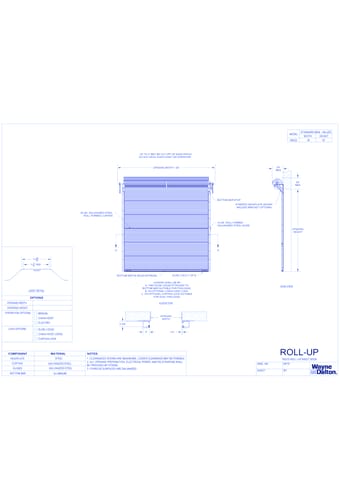 780CD - Roll-Up Sheet Doors