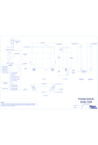 Foam Dock Shelter TM70WD