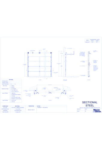 2400 2411 - Sectional Steel Doors (Non-Insulated)