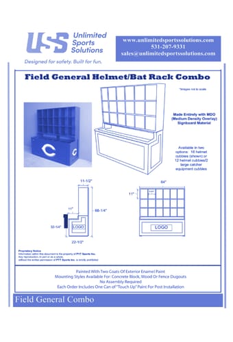 Storage Racks: Field General Combo