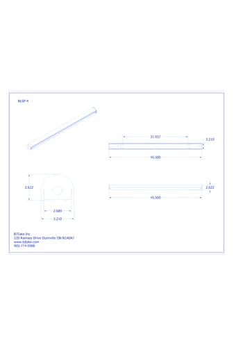 BLSP: LED Linear Strip Fixture - 4 FT