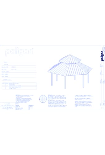 Steel Structure: Oxford Clerestory – Two Tiered Hexagonal Gazebo, Hip Roof