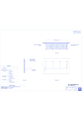 K-NOPY™ Premium Aluminum Awning - 55 Edition