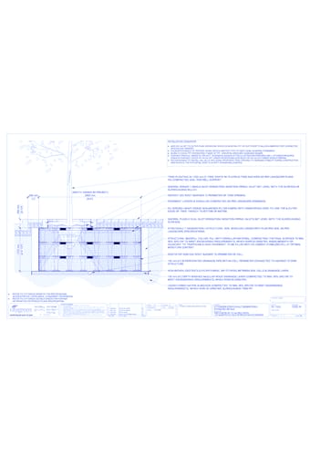 StrataVault™ Tree Planting w/ Duraplate™ 1200 mm Tree Grates - 1225 mm Depth Soil Cells w/ Irrigation and Root Barrier (Snorkil)
