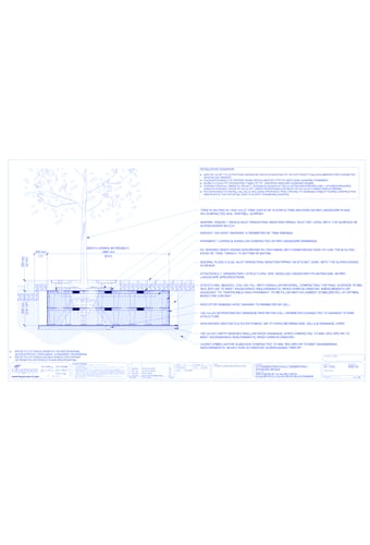 StrataVault™ Tree Planting w/ Duraplate™ 1500 mm Tree Grates - 825 mm Depth Soil Cells w/ Irrigation and Root Barrier (Snorkil)