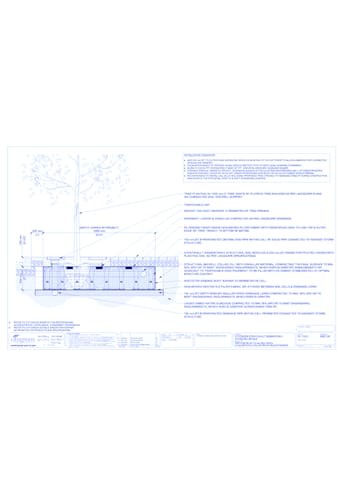 StrataVault™ Tree Planting w/ Duraplate™ 1500 mm Tree Grates - 600 mm Depth Soil Cells w/ Irrigation and Root Barrier (Distribution)