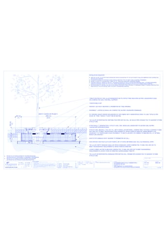 StrataVault™ Tree Planting w/ Invisigrate™ 1200 mm Tree Grates - 425 mm Depth Soil Cells w/ Irrigation and Root Barrier (Distribution)