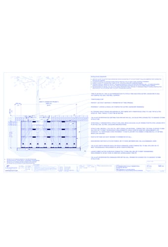 StrataVault™ Tree Planting w/ Invisigrate™ 1200 mm Tree Grates - 1400 mm Depth Soil Cells w/ Irrigation and Root Barrier (Distribution)