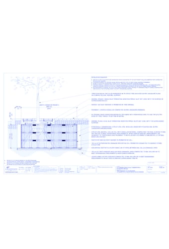 StrataVault™ Tree Planting w/ Invisigrate™ 1500 mm Tree Grates - 1225 mm Depth Soil Cells w/ Irrigation and Root Barrier (Snorkil)