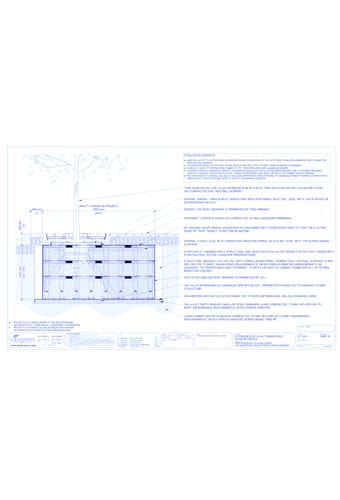 StrataVault™ Tree Planting w/ Invisigrate™ 1500 mm Tree Grates - 1400 mm Depth Soil Cells w/ Irrigation and Root Barrier (Snorkil)