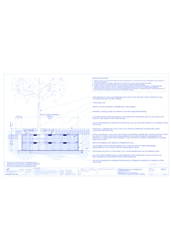 StrataVault™ Tree Planting w/ Invisigrate™ 1500 mm Tree Grates - 825 mm Depth Soil Cells w/ Irrigation and Root Barrier (Distribution)