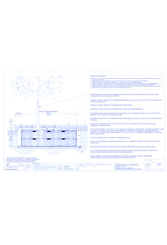 StrataVault™ Tree Planting w/ Invisigrate™ 1800 mm Tree Grates - 825 mm Depth Soil Cells w/ Irrigation and Root Barrier (Snorkil)