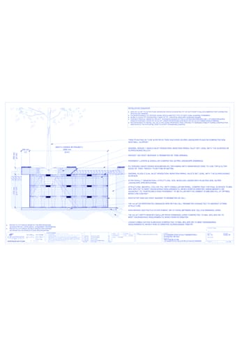 StrataVault™ Tree Planting in Turf - 1225 mm Depth Soil Cells w/ Irrigation and Root Barrier (Snorkil)