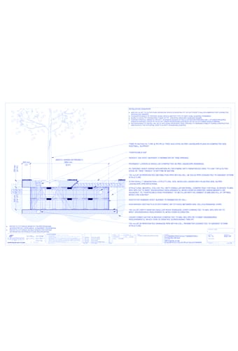 StrataVault™ Tree Planting in Turf - 825 mm Depth Soil Cells w/ Irrigation and Root Barrier (Distribution)