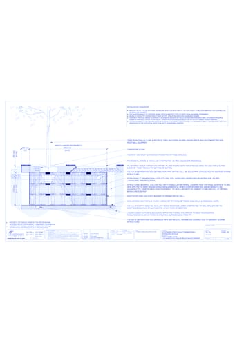 StrataVault™ Tree Planting in Turf - 1225 mm Depth Soil Cells w/ Irrigation and Root Barrier (Distribution)