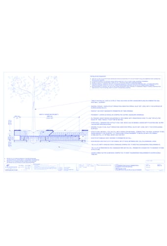 Stratacell™ Tree Planting in Turf - 250 mm Depth Soil Cells w/ Irrigation and Root Barrier (Snorkil)