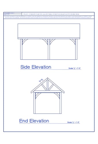 10' Wide - Alpine Pavilion