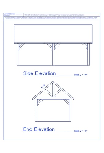 12' Wide - Alpine Pavilion