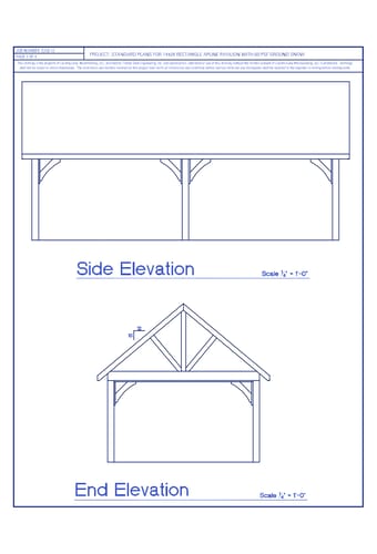 14' Wide - Alpine Pavilion