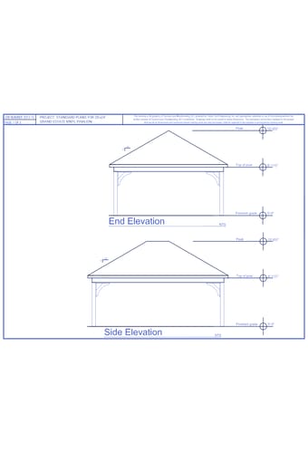 20' Wide - Grande Estate Vinyl Pavilion