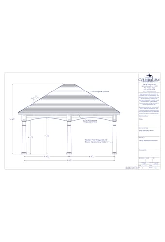 18' Wide - Hampton Pavilion