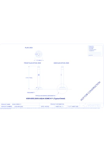 Aqua Dome N°1 (VOR 555)