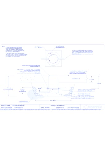 LED LIGHT RGBW NORTH AMERICA (VOR 7056)