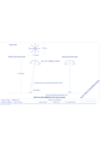 Ombrello N°3 (VOR 7441)