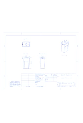 Waste Receptacles | CADdetails