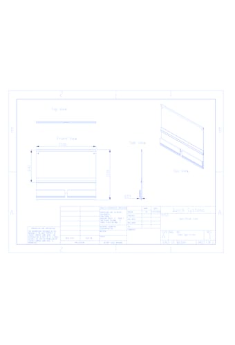 Spectrum Cube Sign Frame