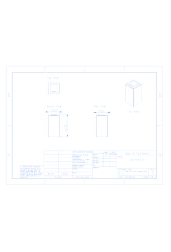 Spectrum Cube Lift Lid