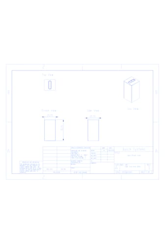 Spectrum Cube Slot Lid