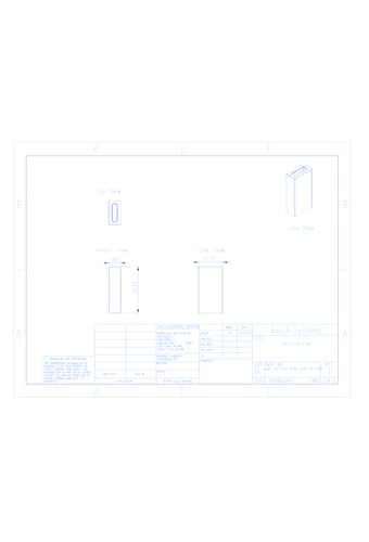 Spectrum Cube Slim Slot Lid